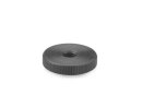 Flat knurled nut, design selectable - NEW