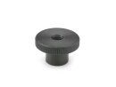 High knurled nut, material and size selectable - NEW