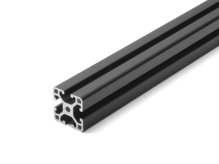 Aluminiumprofil schwarz 30x30L I-Typ Nut 6  Alu Profil Sparpaket 9 x 800mm