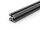 Aluminum profile black 30x30L B-type groove 8 aluminum profile economy package 9 x 1500mm