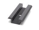 Middle clamp (black, anodized)