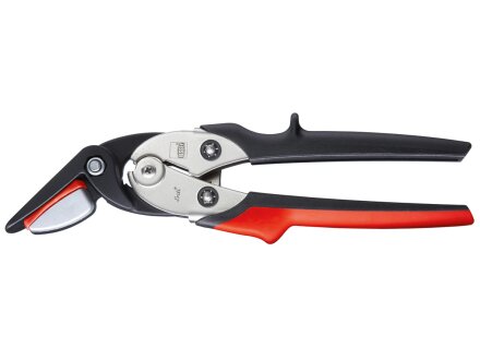 Safety strap cutter with compound leverage D123S
