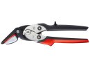 Safety strap cutter with compound leverage D123S