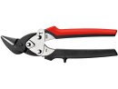 Shape and straight cutting snips, small and manoeuvrable D15AL