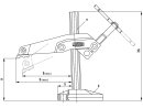 Claw machine clamp GRS 200/140