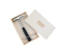 PICARD claw hammer, No. H 298e, chrome-plated, wooden box