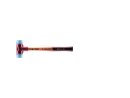 SIMPLEX soft-face mallet with cast steel housing and wooden handle, Ø 30, TPE-soft