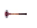 SIMPLEX soft-face mallet with cast steel housing and wooden handle, Ø 60, TPE-mid