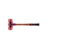 SIMPLEX soft-face mallet with cast steel housing and wooden handle, Ø 40, Plastic