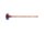 SIMPLEX-Vorschlaghammer mit TE-Gehäuse und Holzstiel, Ø 80, Stiel 700 mm TPE-mid / TPE-soft