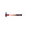 SIMPLEX soft-face mallet with cast steel housing and wooden handle, Ø 30, Superplastic / TPE-soft