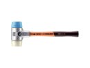 SIMPLEX soft-face mallet with aluminium housing and wooden handle, Ø 60, TPE-soft / Nylon