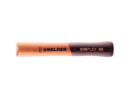 Handle for SIMPLEX soft-face mallet, Ø 80, extra short, Wood
