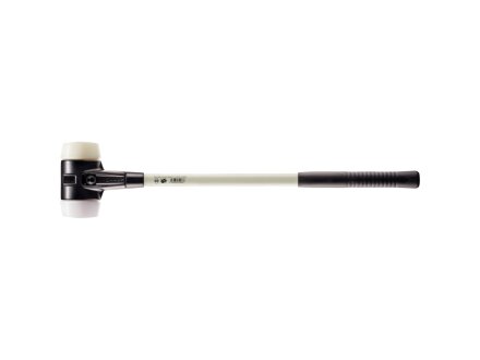 SIMPLEX-Vorschlaghammer mit verstärktem TE-Gehäuse und Fiberglasstiel, Ø 80, Stiel 700 mm Superplastik / Nylon