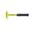 SUPERCRAFT-Schonhammer, rückschlagfrei, mit bruchsicherem Stahlrohrstiel, gelb lackiert Ø 40, Nylon