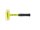 SUPERCRAFT-Schonhammer, rückschlagfrei, mit bruchsicherem Stahlrohrstiel, gelb lackiert Ø 60, Nylon