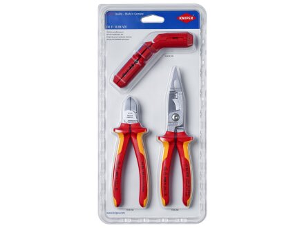 KNIPEX electrical installation set