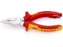 Combination pliers with fastening eyelet