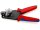 KNIPEX 12 12 02 Präzisions-Abisolierzange mit Formmessern mit Mehrkomponenten-Hüllen brüniert 195 mm