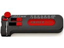 KNIPEX 12 80 100 SB Mini-Abisolierwerkzeug  100 mm