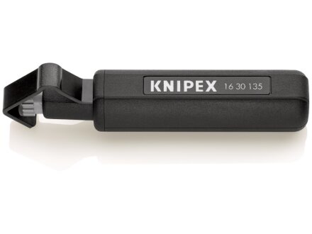 KNIPEX 16 30 135 SB Abmantelungswerkzeug für Wendelschnitt schlagfestes Kunststoffgehäuse 135 mm