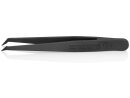 KNIPEX ESD plastic tweezers, black