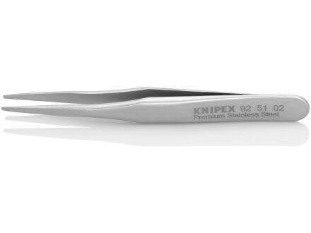 KNIPEX 92 51 02 Mini-Präzisionspinzette Glatt 70 mm