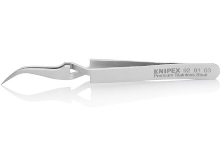 KNIPEX precision cross tweezers, stainless steel