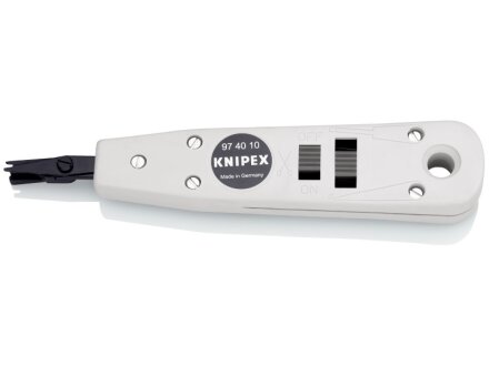 KNIPEX 97 40 10 Anlegewerkzeug für LSA-Plus und baugleich 175 mm