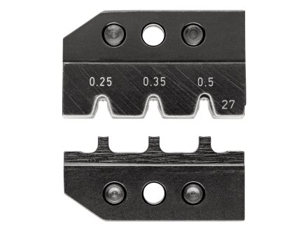 KNIPEX 97 49 27 Crimpeinsatz für MQS-Stecker ohne Einzeladerabdichtung (Seal)