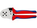 KNIPEX four-indent crimping pliers with 2K sleeves