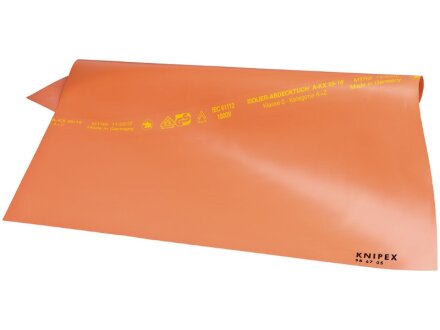 KNIPEX 98 67 10 Abdecktuch aus Gummi 1000 mm