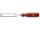 Chisel with red plastic handle - 3 mm