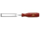 Chisel with red plastic handle - 4 mm