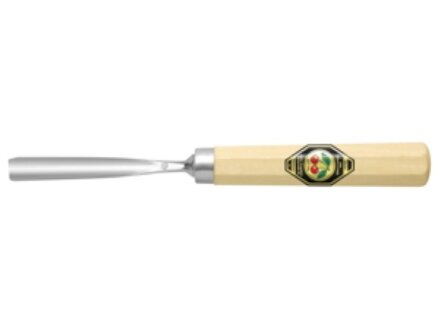 Chip carving chisel with hornbeam handle - 4 mm (Article no. 3206004)