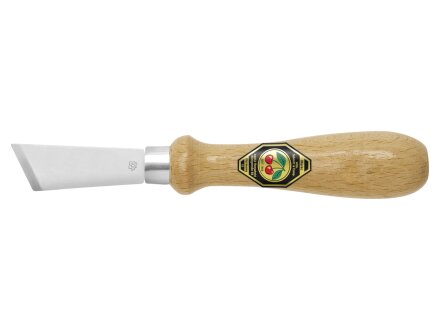 Chip carving knife with wooden handle (item no. 3357000)