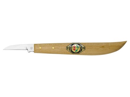 Chip carving knife with wooden handle (item no. 3358000)