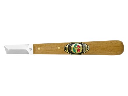 Chip carving knife with wooden handle (item no. 3361000)