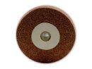 Ceramic disc red, grit 220, Ø 125 mm, width 20 mm