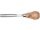 Chip carving chisel with pear handle - 6 mm (item no. 5619006)
