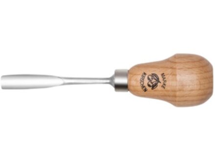 Chip carving chisel with pear handle - 4 mm (item no. 5631004)