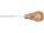 Chip carving chisel with pear handle - 8 mm (item no. 5647008)