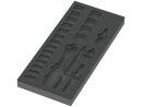 9821 foam tray 8000 B Zyklop ratchet 3/8" set 1, without tools, 172 x 30 x 392 mm