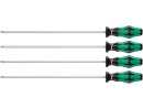 367/4 TORX® HF Kraftform Plus screwdriver set with holding function with 300 mm long blades, 4 pieces