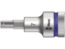 8740 C HF Zyklop bit socket with 1/2" drive with holding function, 7 x 60 mm