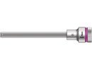 8740 C HF Zyklop bit socket with 1/2" drive with holding function, 8 x 140 mm