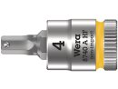 8740 A HF Zyklop bit socket with 1/4" drive, with holding function for Allen screws, 4 x 28 mm