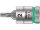 8740 A Zyklop bit socket with 1/4" drive, for hexagon socket screws, 2 x 28 mm