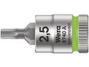 8740 A Zyklop bit socket with 1/4" drive, for hexagon socket screws, 2.5 x 28 mm