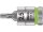 8740 A Zyklop bit socket with 1/4" drive, for hexagon socket screws, 2.5 x 28 mm